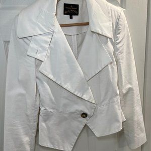 Vintage Vivienne Westwood Anglomania White Jacket